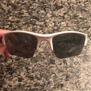 Oakley flak jacket with case and red string